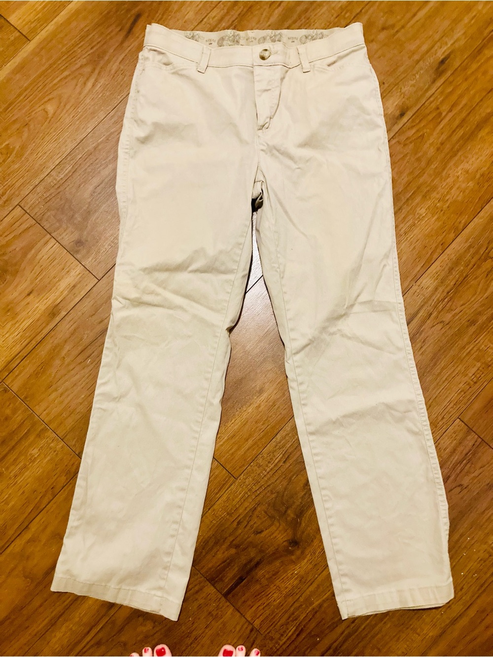Lee Riders Women's Size 12 Petite Khaki Pants NWOT